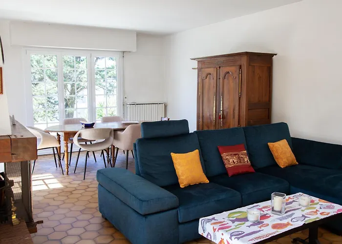 Familiale A 50 M De La Plage, 4 Chambres, Terrasse & Garage *